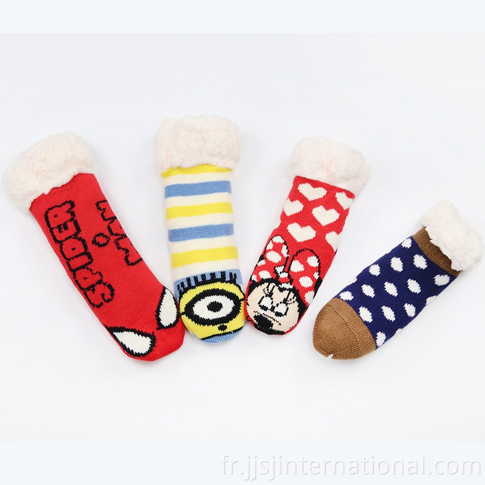 Knitted cartoon children's socks